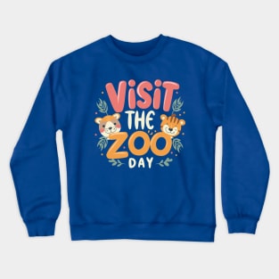 Visit the Zoo Day – December Crewneck Sweatshirt